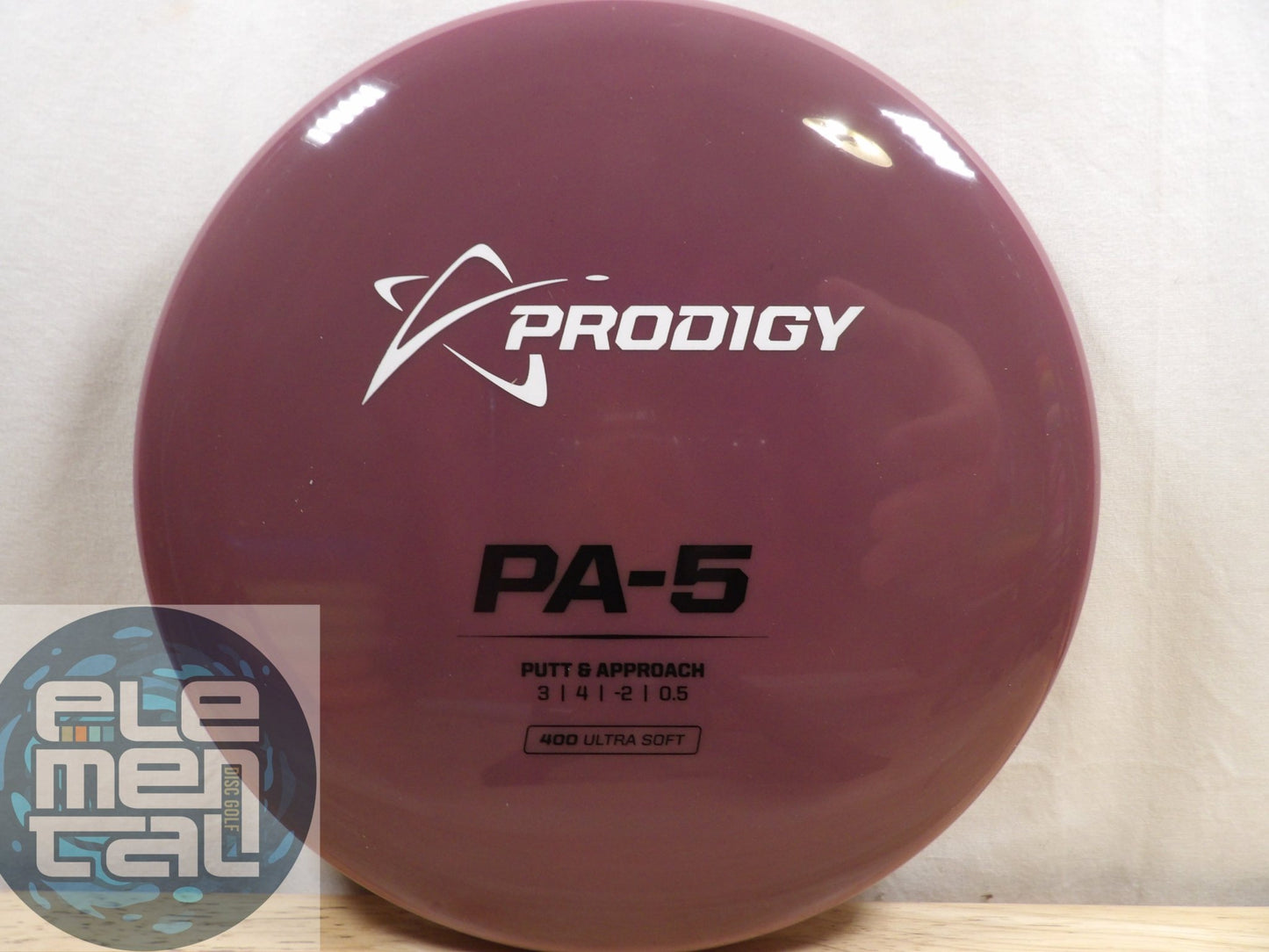Prodigy 400 Ultra Soft PA-5 (3/4/-2/0.5) - Elemental Disc Golf