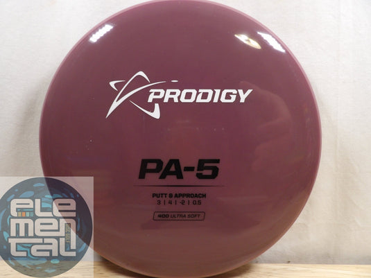Prodigy 400 Ultra Soft PA-5 (3/4/-2/0.5) - Elemental Disc Golf