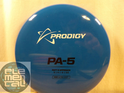 Prodigy 400 Ultra Soft PA-5 (3/4/-2/0.5) - Elemental Disc Golf