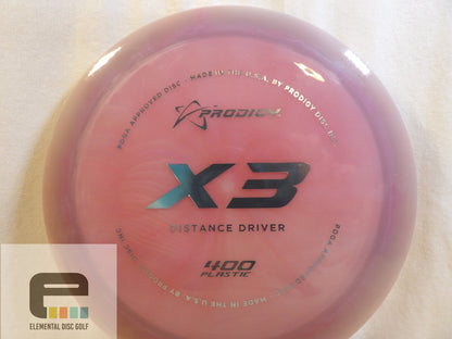 Prodigy 400 X3 - Elemental Disc Golf