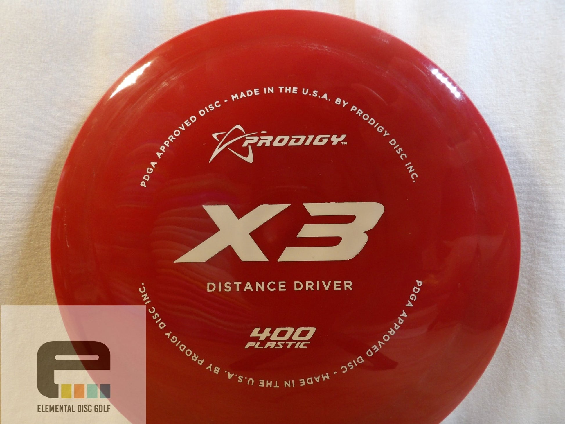 Prodigy 400 X3 - Elemental Disc Golf