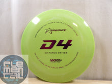 Prodigy 400g D4 (12/5/-2/2) - Elemental Disc Golf