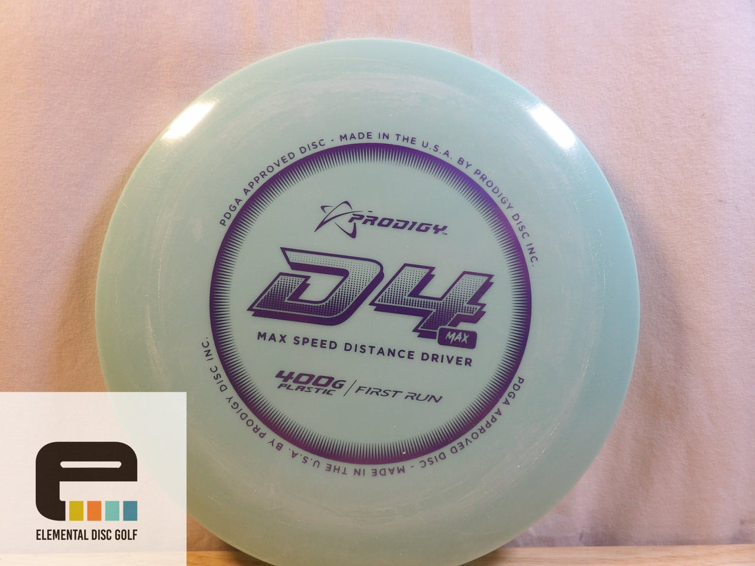 Prodigy 400g D4 Max - Elemental Disc Golf