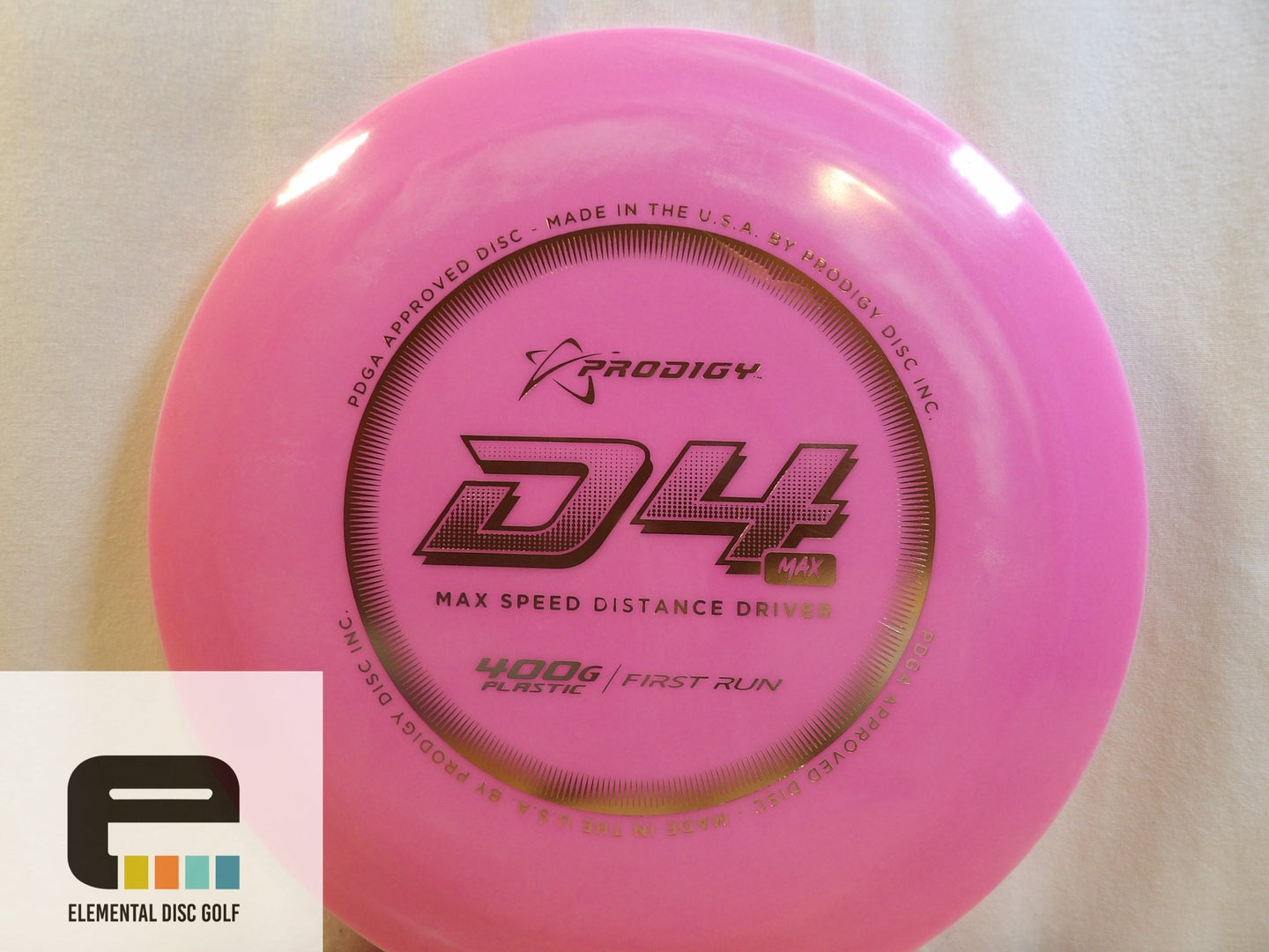 Prodigy 400g D4 Max - Elemental Disc Golf