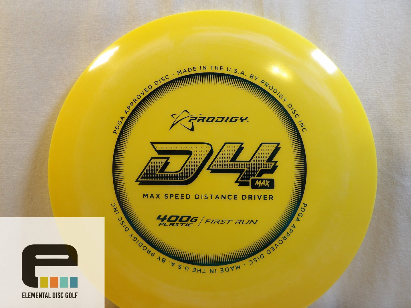 Prodigy 400g D4 Max - Elemental Disc Golf