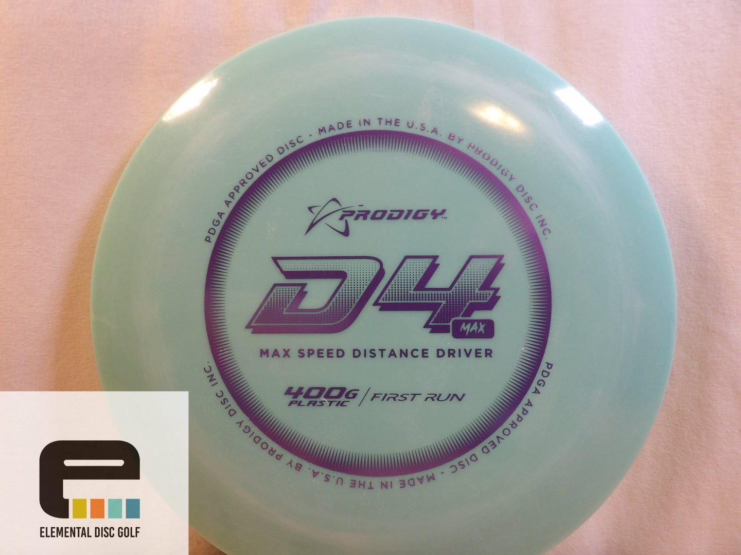 Prodigy 400g D4 Max - Elemental Disc Golf