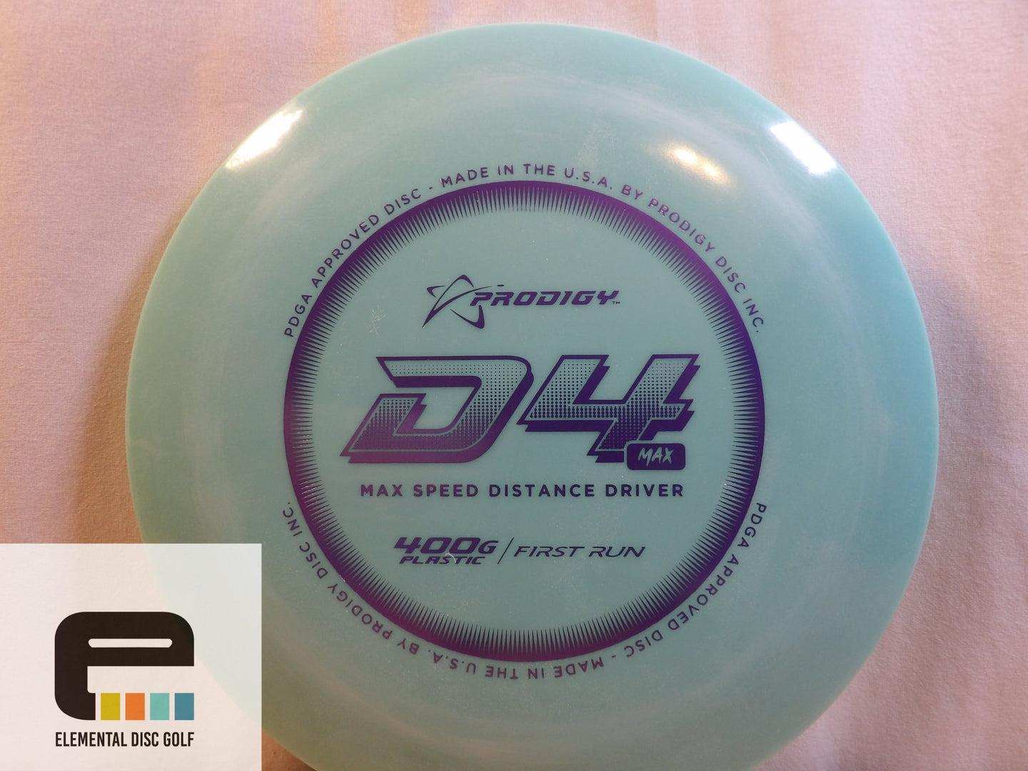 Prodigy 400g D4 Max - Elemental Disc Golf