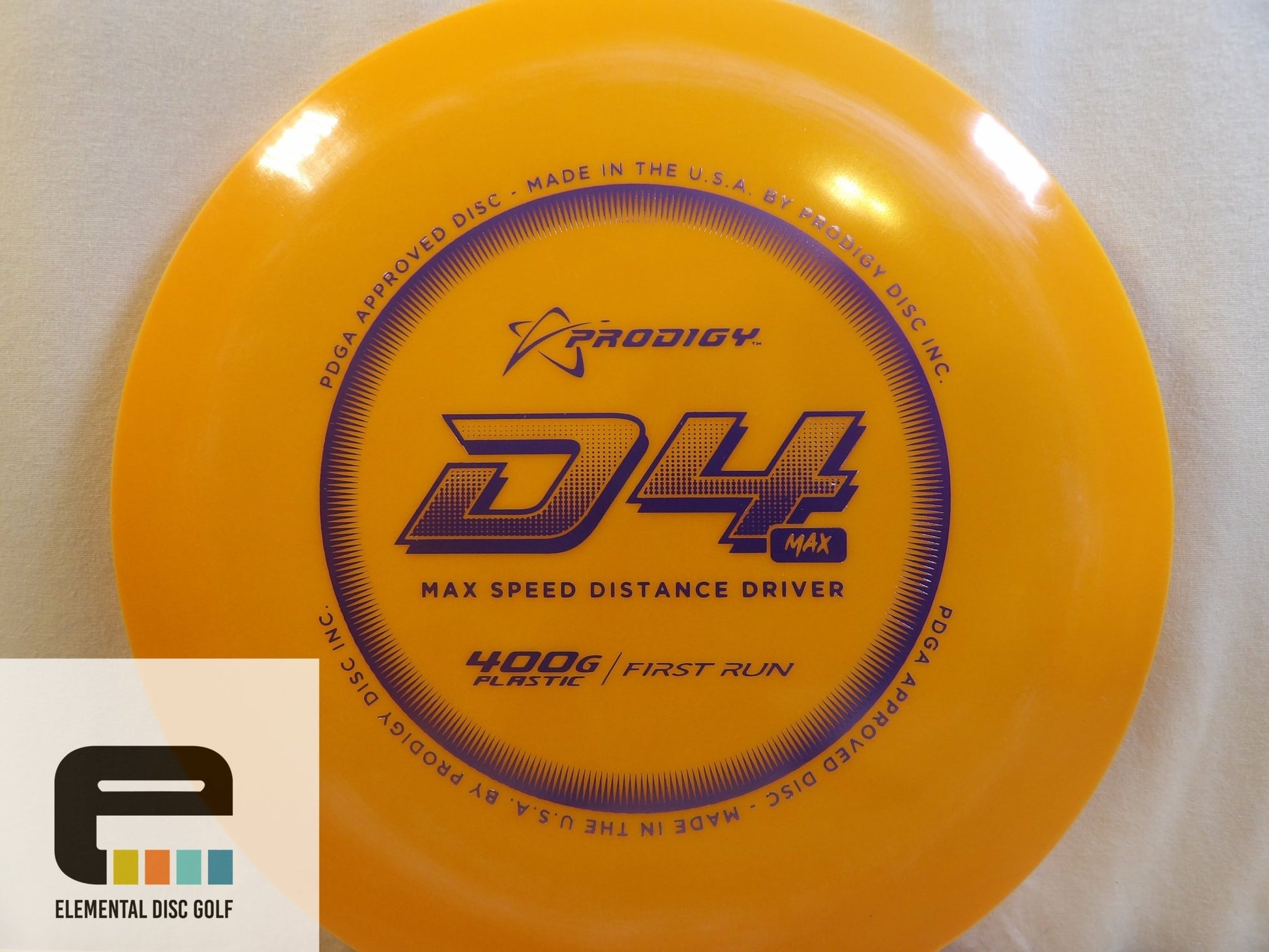 Prodigy 400g D4 Max - Elemental Disc Golf