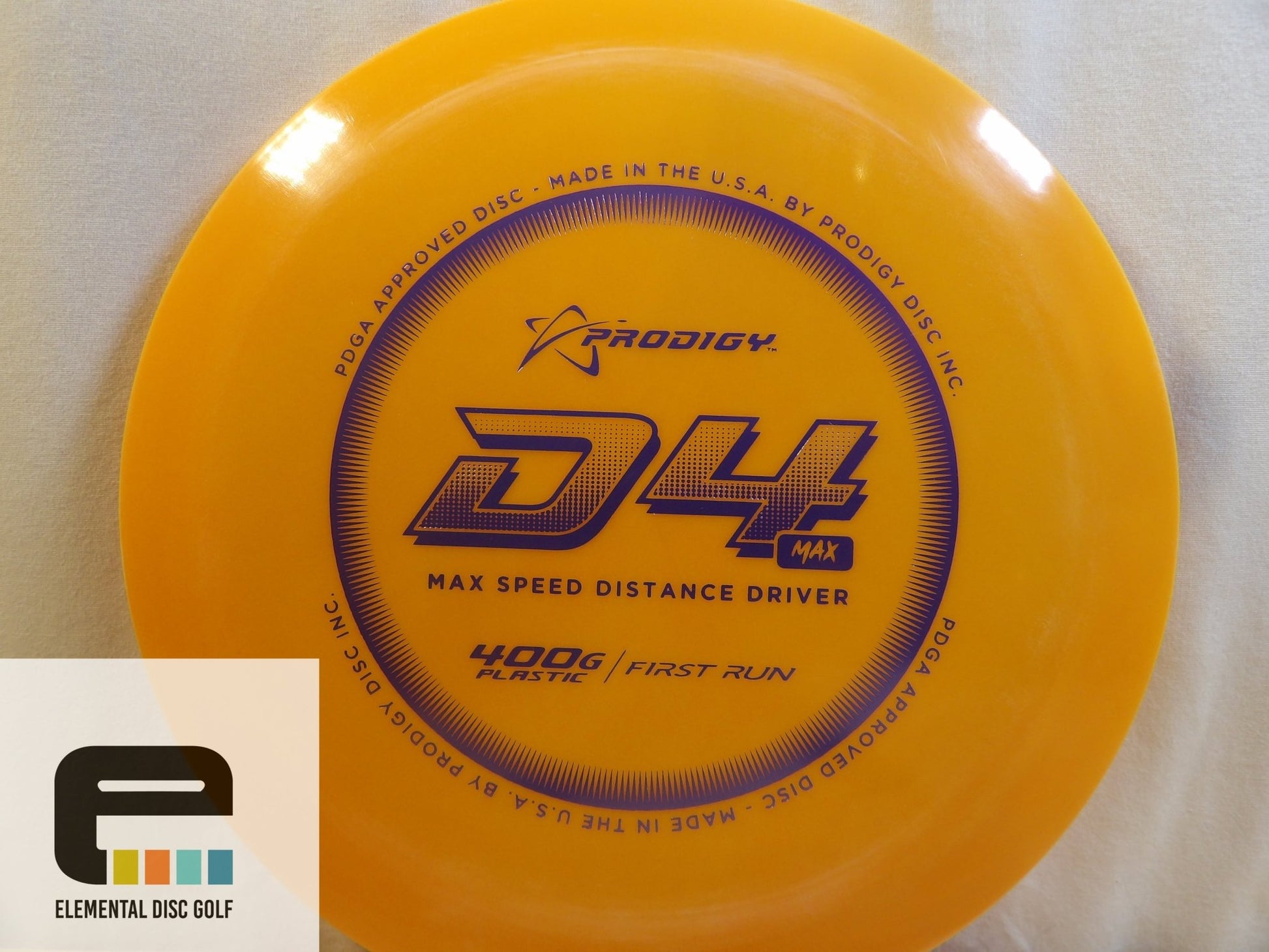 Prodigy 400g D4 Max - Elemental Disc Golf
