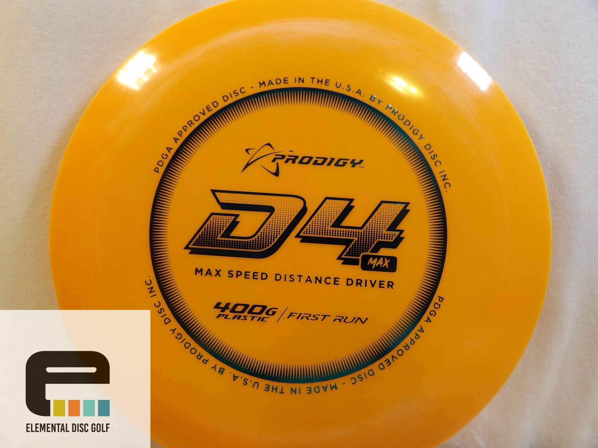 Prodigy 400g D4 Max - Elemental Disc Golf