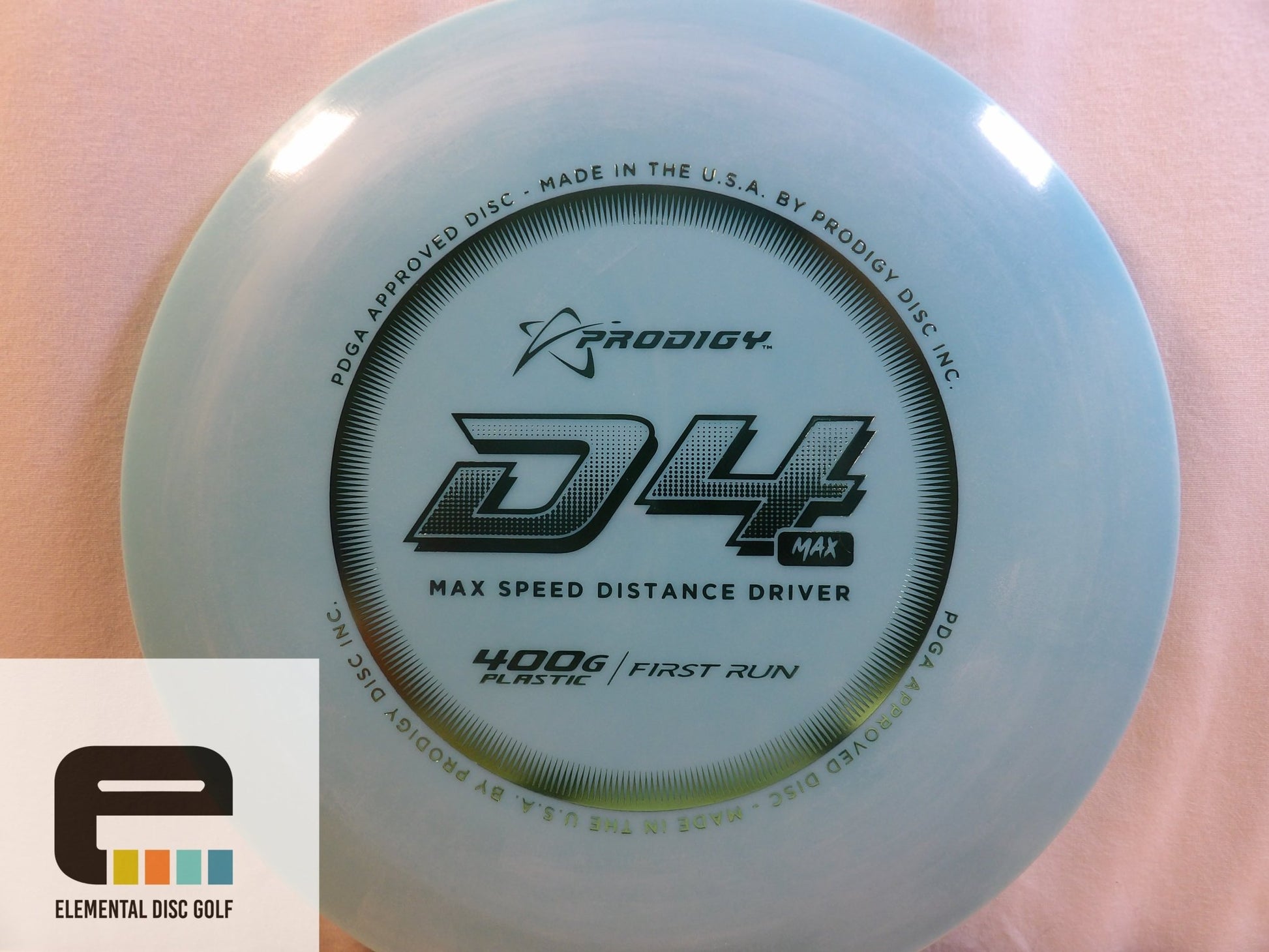 Prodigy 400g D4 Max - Elemental Disc Golf