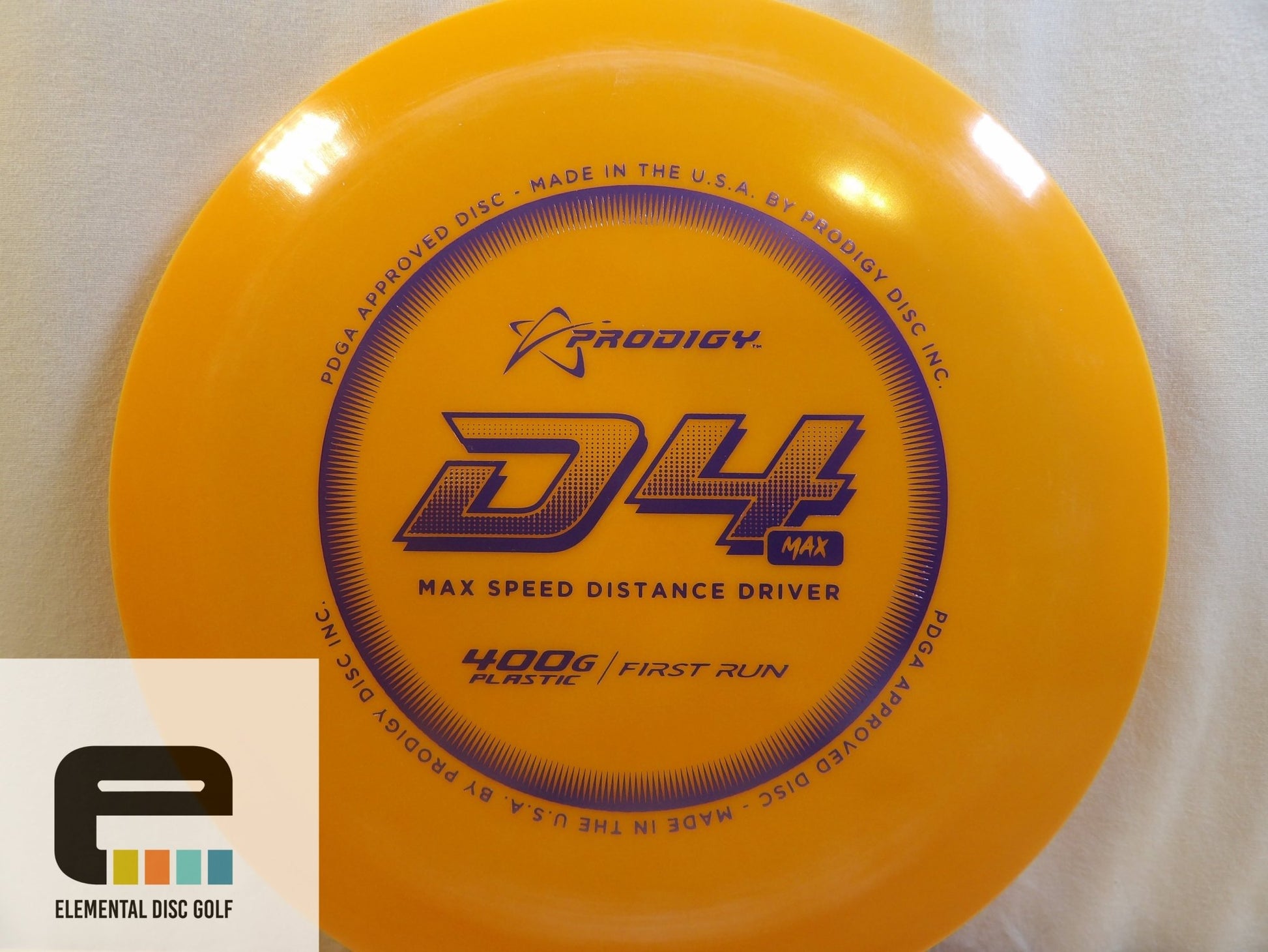 Prodigy 400g D4 Max - Elemental Disc Golf