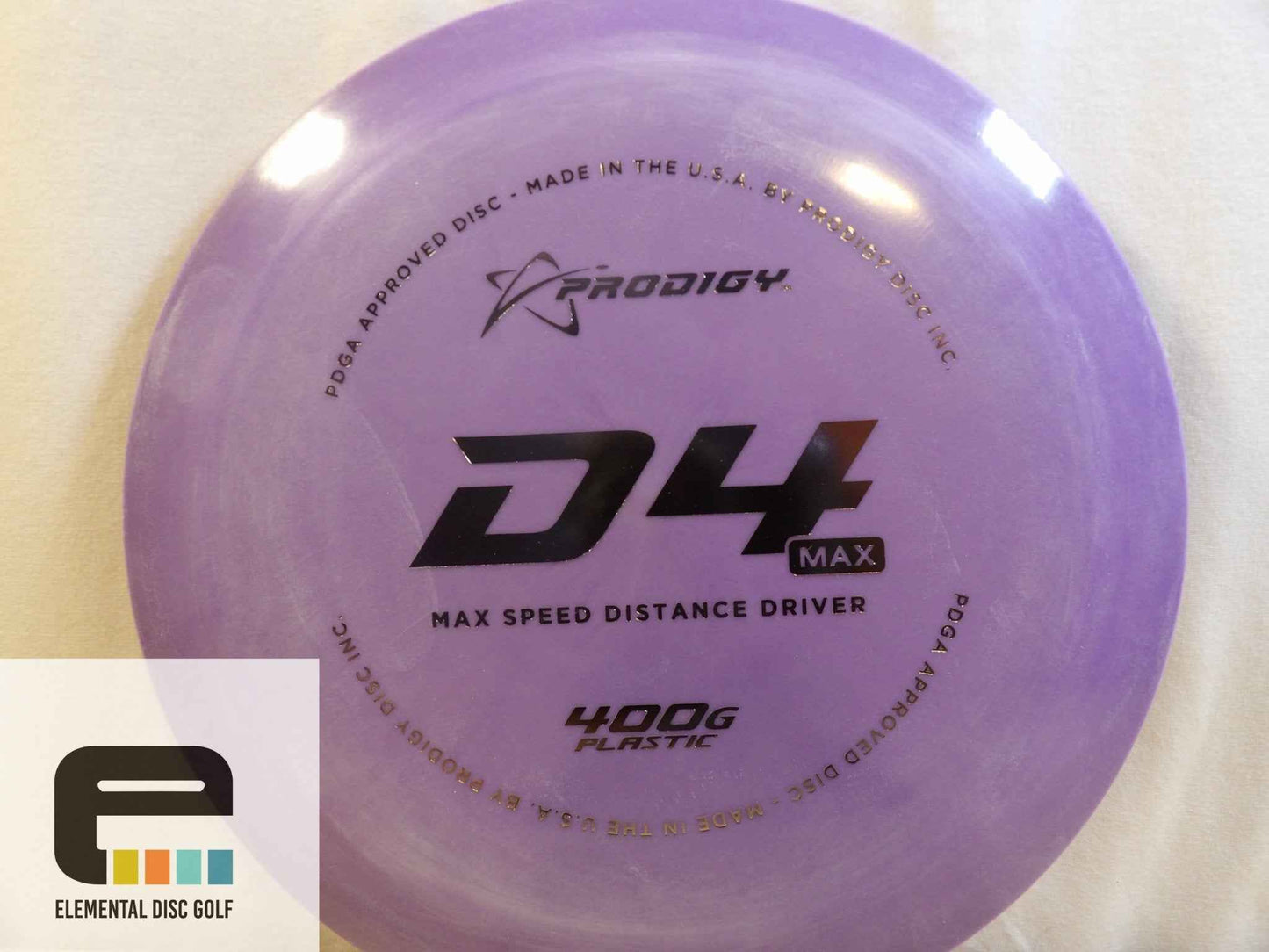 Prodigy 400g D4 Max - Elemental Disc Golf