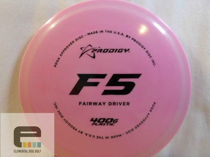 Prodigy 400g F5 ( 8 / 6 / -2 / 1 ) - Elemental Disc Golf