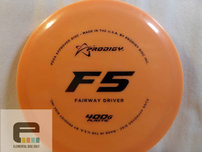 Prodigy 400g F5 ( 8 / 6 / -2 / 1 ) - Elemental Disc Golf