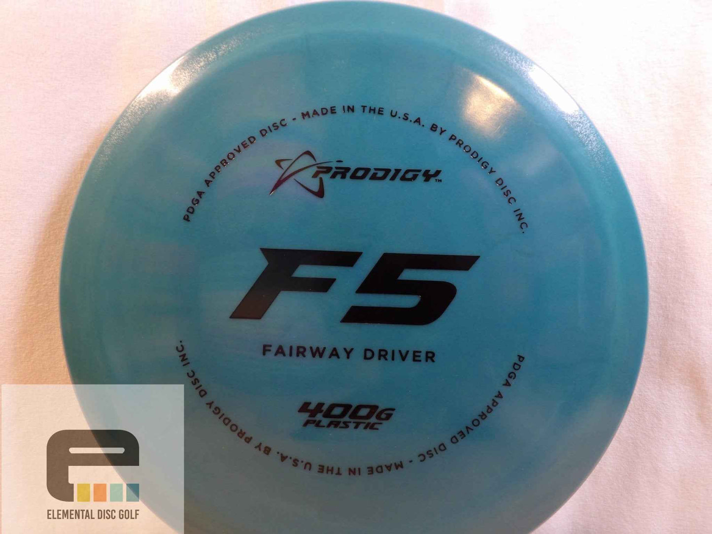 Prodigy 400g F5 ( 8 / 6 / -2 / 1 ) - Elemental Disc Golf