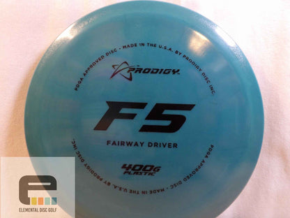 Prodigy 400g F5 ( 8 / 6 / -2 / 1 ) - Elemental Disc Golf