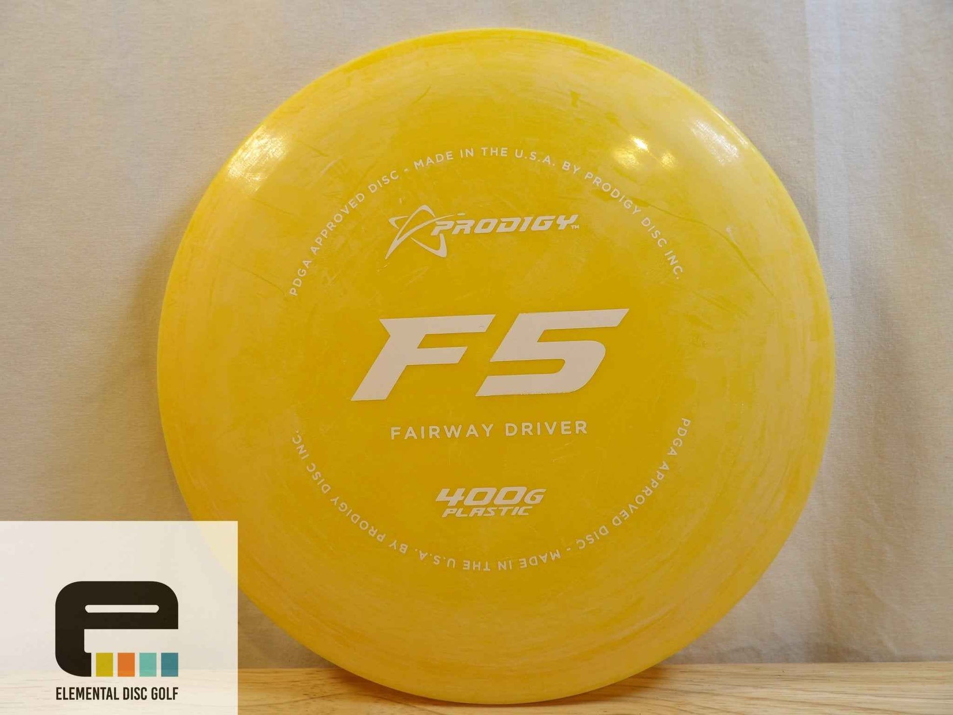 Prodigy 400g F5 ( 8 / 6 / -2 / 1 ) - Elemental Disc Golf