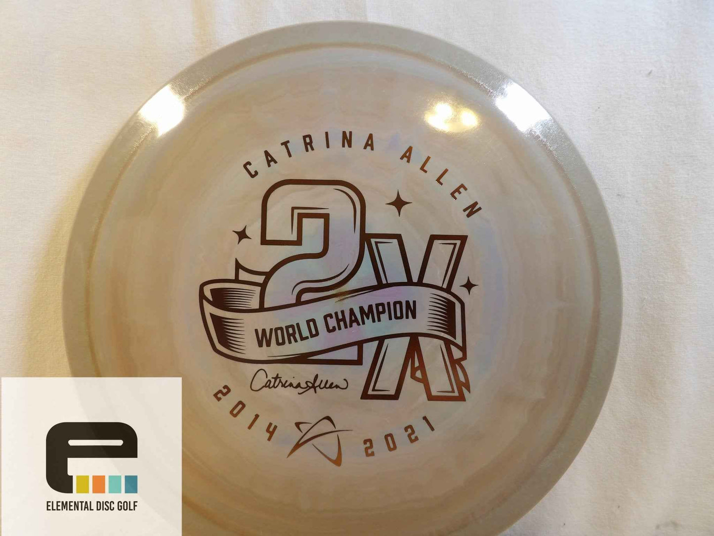 Prodigy 400g F7 (Catrina Allen 2x) 7/5/-3/1 - Elemental Disc Golf
