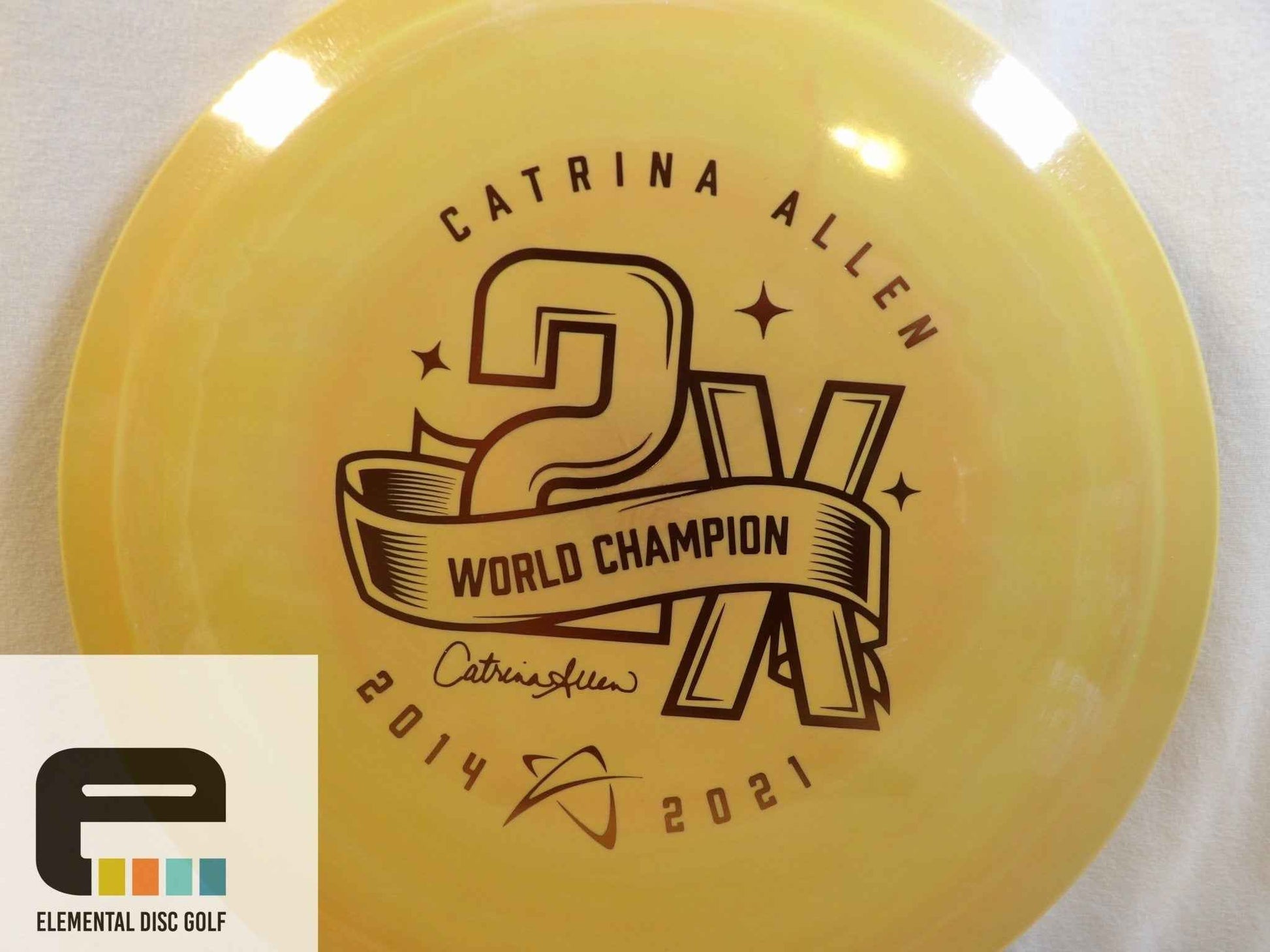 Prodigy 400g F7 (Catrina Allen 2x) 7/5/-3/1 - Elemental Disc Golf