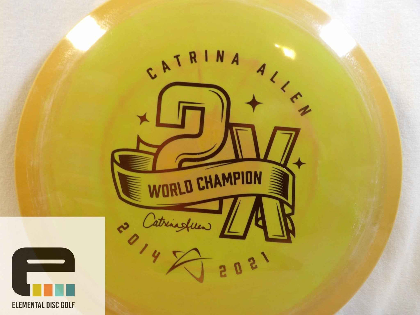 Prodigy 400g F7 (Catrina Allen 2x) 7/5/-3/1 - Elemental Disc Golf