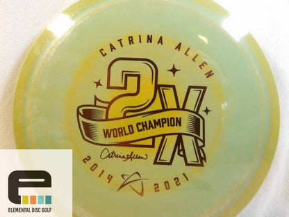Prodigy 400g F7 (Catrina Allen 2x) 7/5/-3/1 - Elemental Disc Golf
