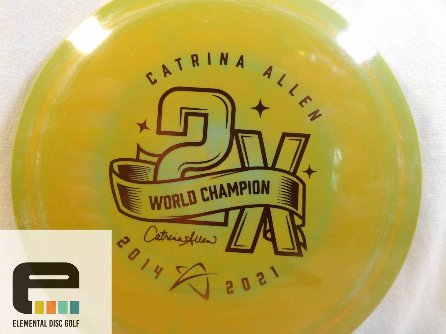 Prodigy 400g F7 (Catrina Allen 2x) 7/5/-3/1 - Elemental Disc Golf
