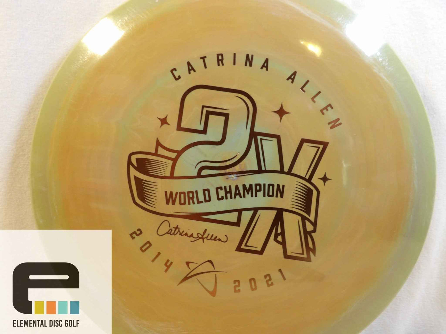 Prodigy 400g F7 (Catrina Allen 2x) 7/5/-3/1 - Elemental Disc Golf
