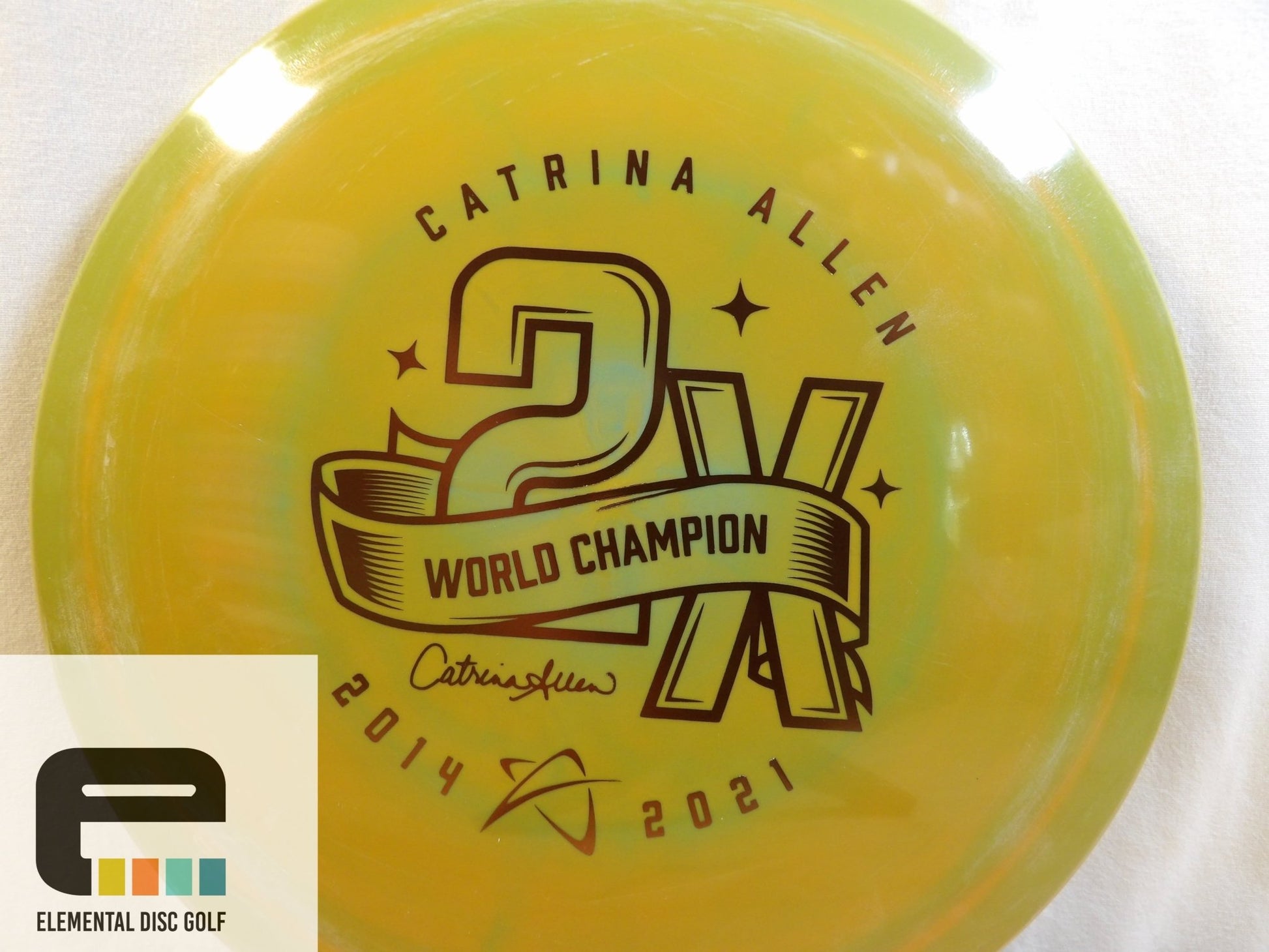 Prodigy 400g F7 (Catrina Allen 2x) - Elemental Disc Golf
