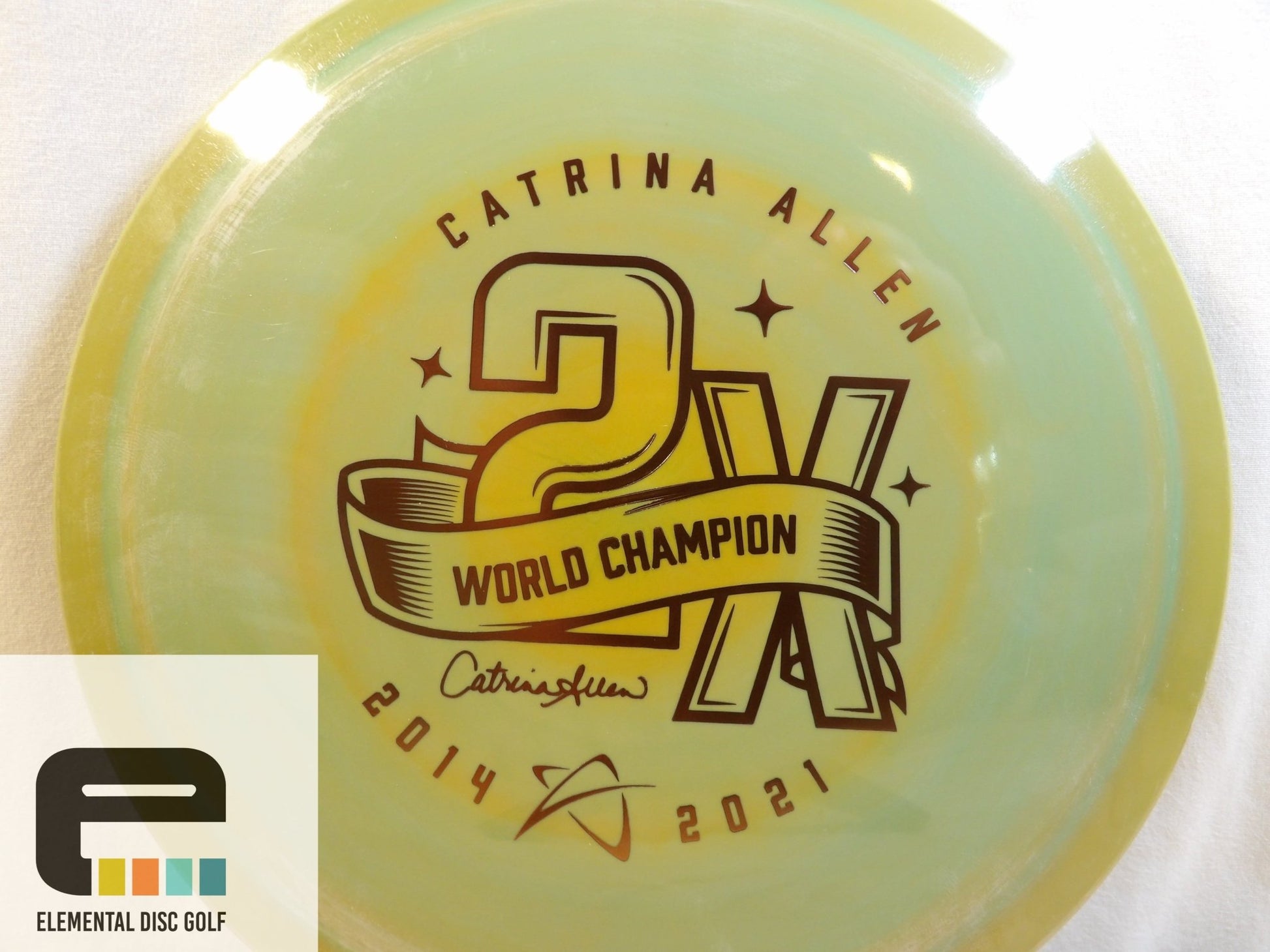 Prodigy 400g F7 (Catrina Allen 2x) - Elemental Disc Golf