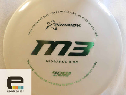 Prodigy 400g M3 (5/5/-1/2) - Elemental Disc Golf