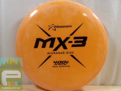 Prodigy 400g Mx - 3 (5/4/0/2) - Elemental Disc Golf