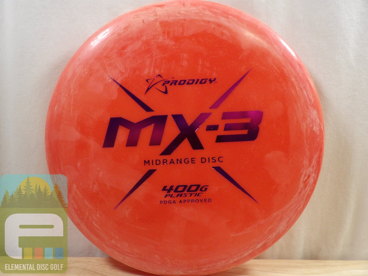Prodigy 400g Mx - 3 (5/4/0/2) - Elemental Disc Golf