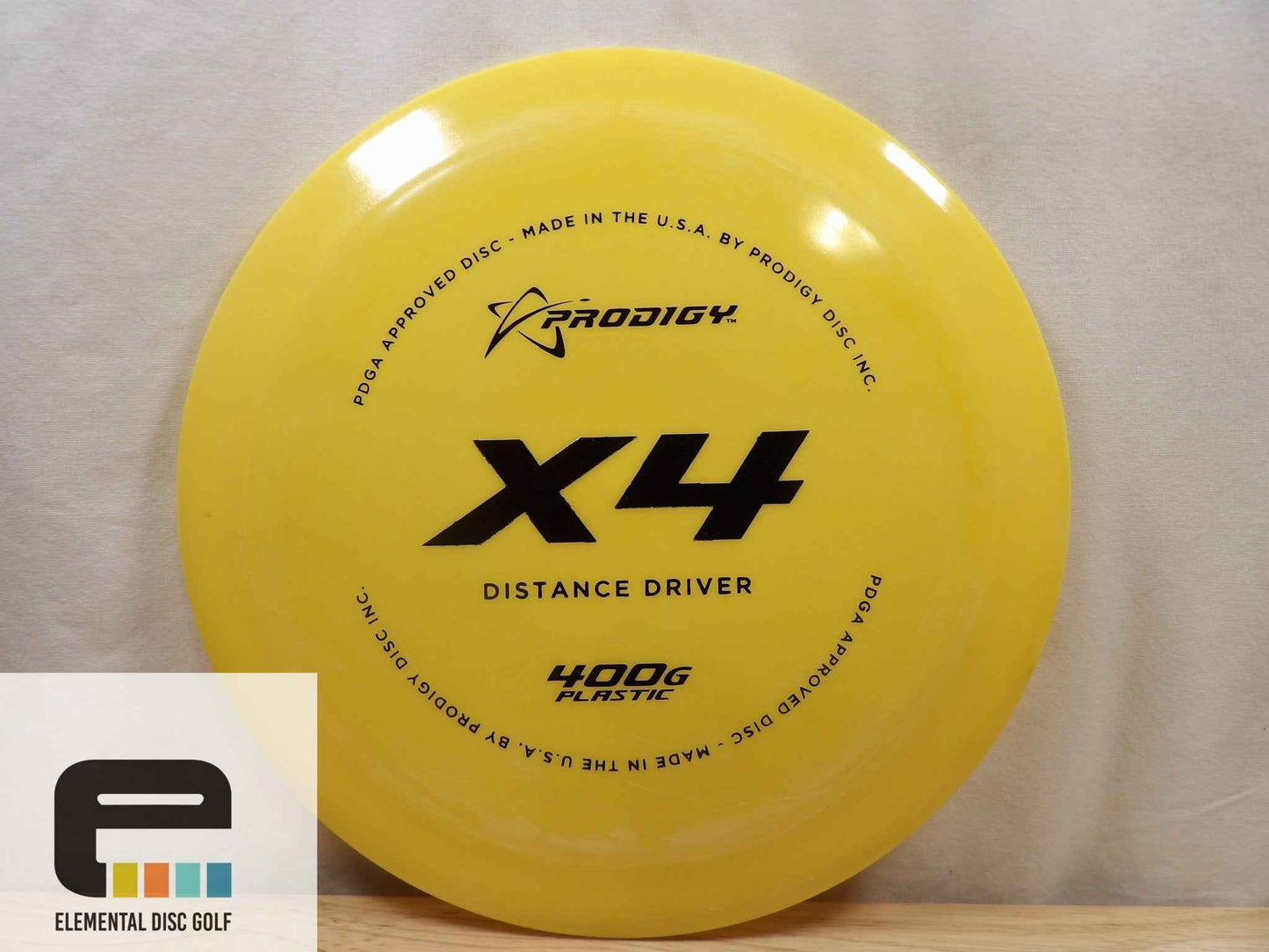 Prodigy 400g X4 (12/6/-2/2) - Elemental Disc Golf