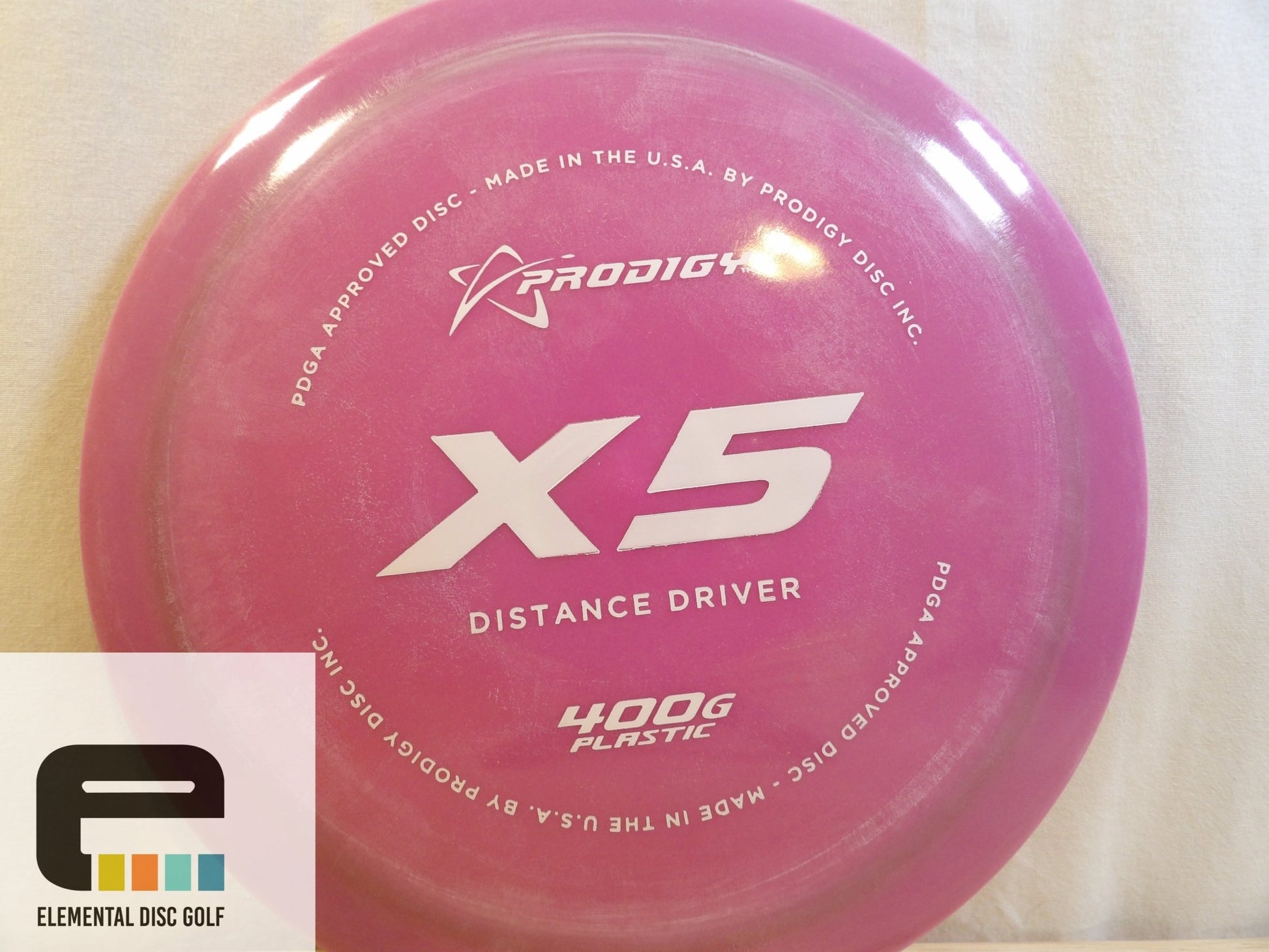 Prodigy 400g X5 - Elemental Disc Golf
