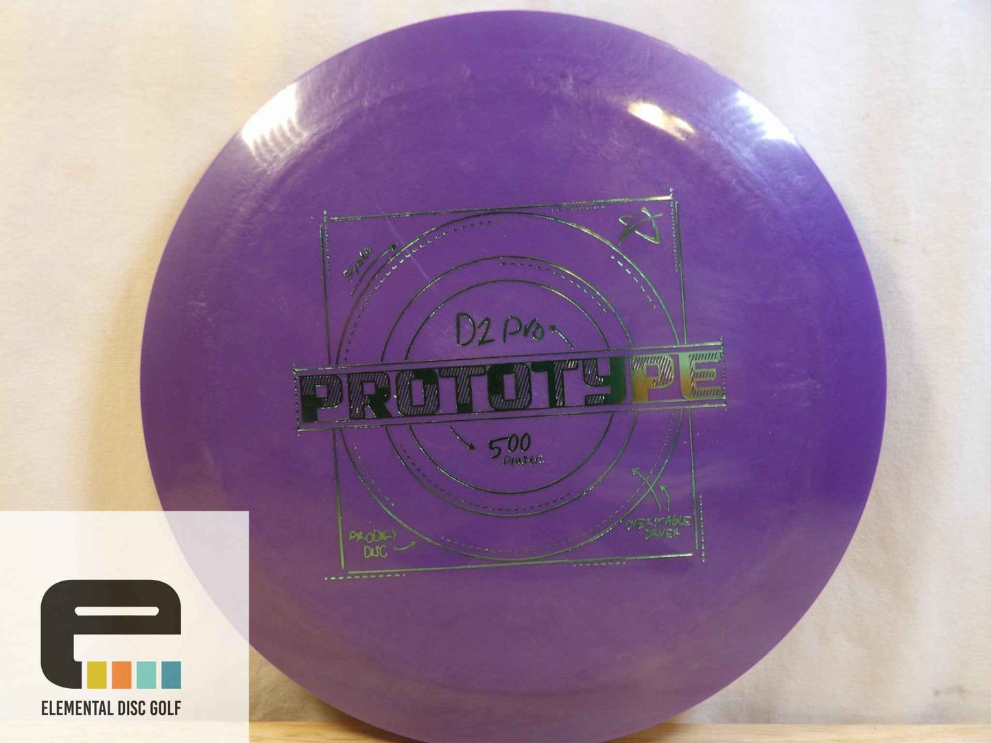 Prodigy 500 D2 Pro (12/5/-1/3) - Elemental Disc Golf
