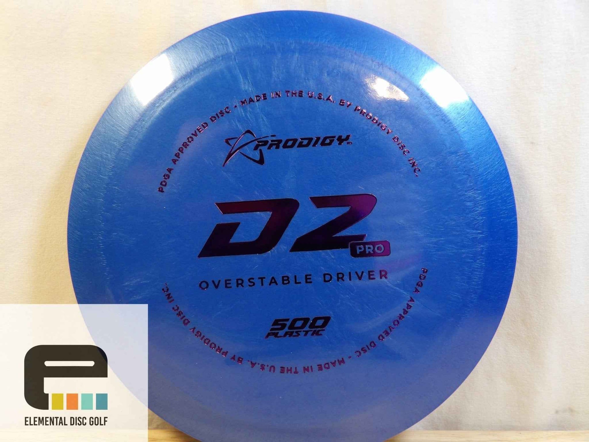 Prodigy 500 D2 Pro (12/5/-1/3) - Elemental Disc Golf