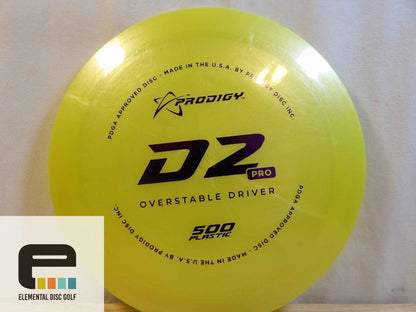 Prodigy 500 D2 Pro (12/5/-1/3) - Elemental Disc Golf