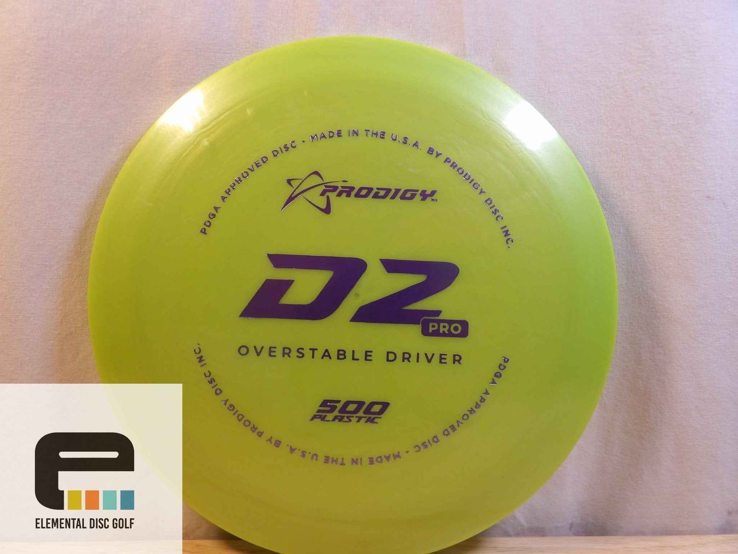 Prodigy 500 D2 Pro (12/5/-1/3) - Elemental Disc Golf