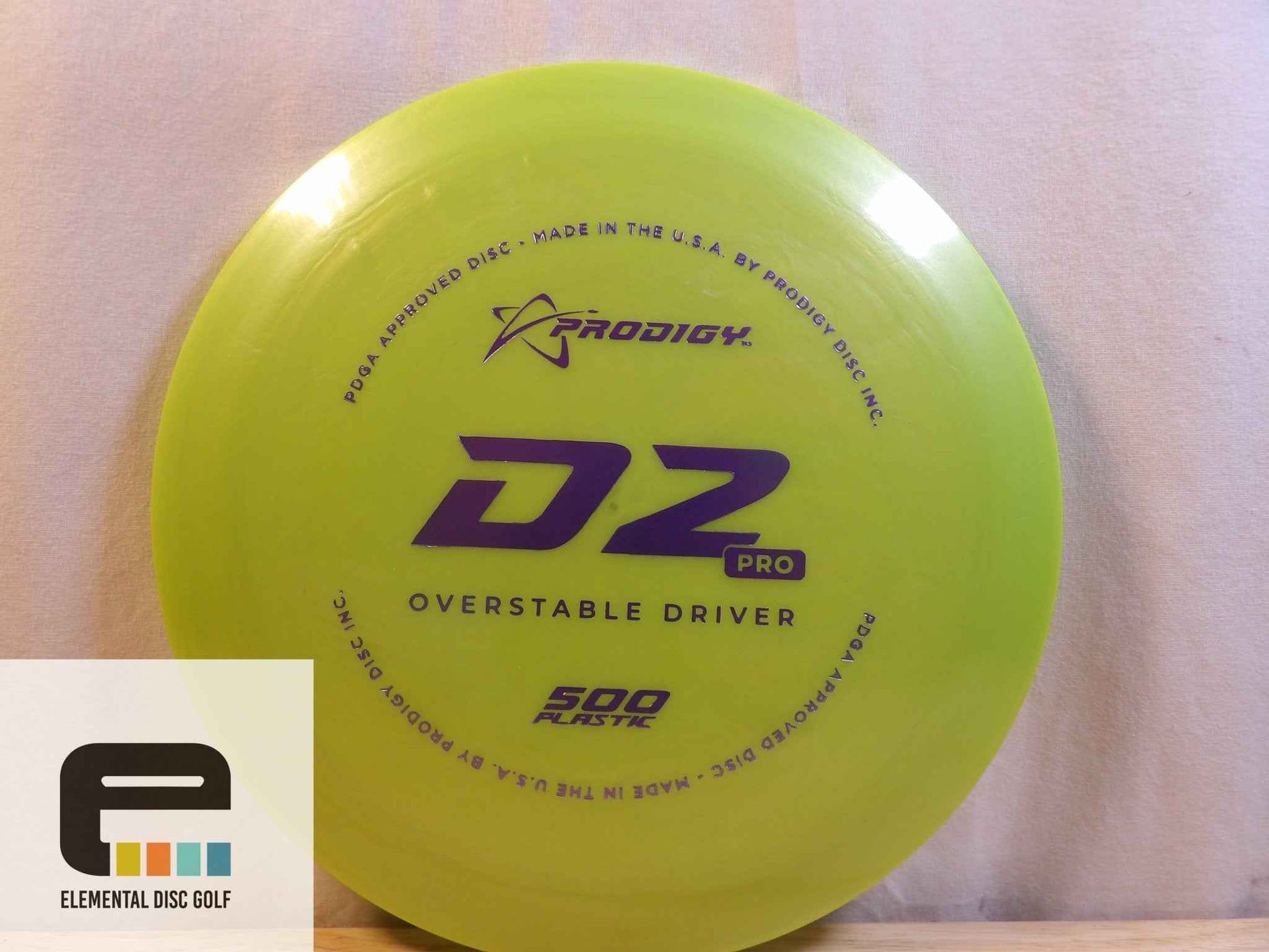 Prodigy 500 D2 Pro (12/5/-1/3) - Elemental Disc Golf