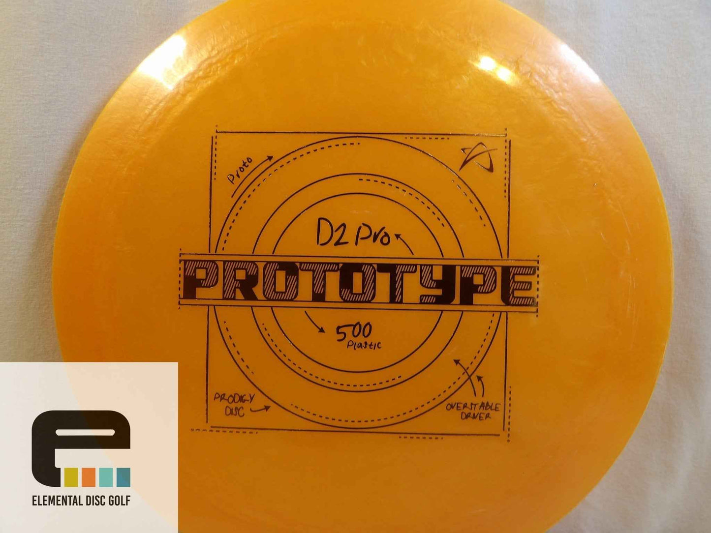 Prodigy 500 D2 Pro (12/5/-1/3) - Elemental Disc Golf
