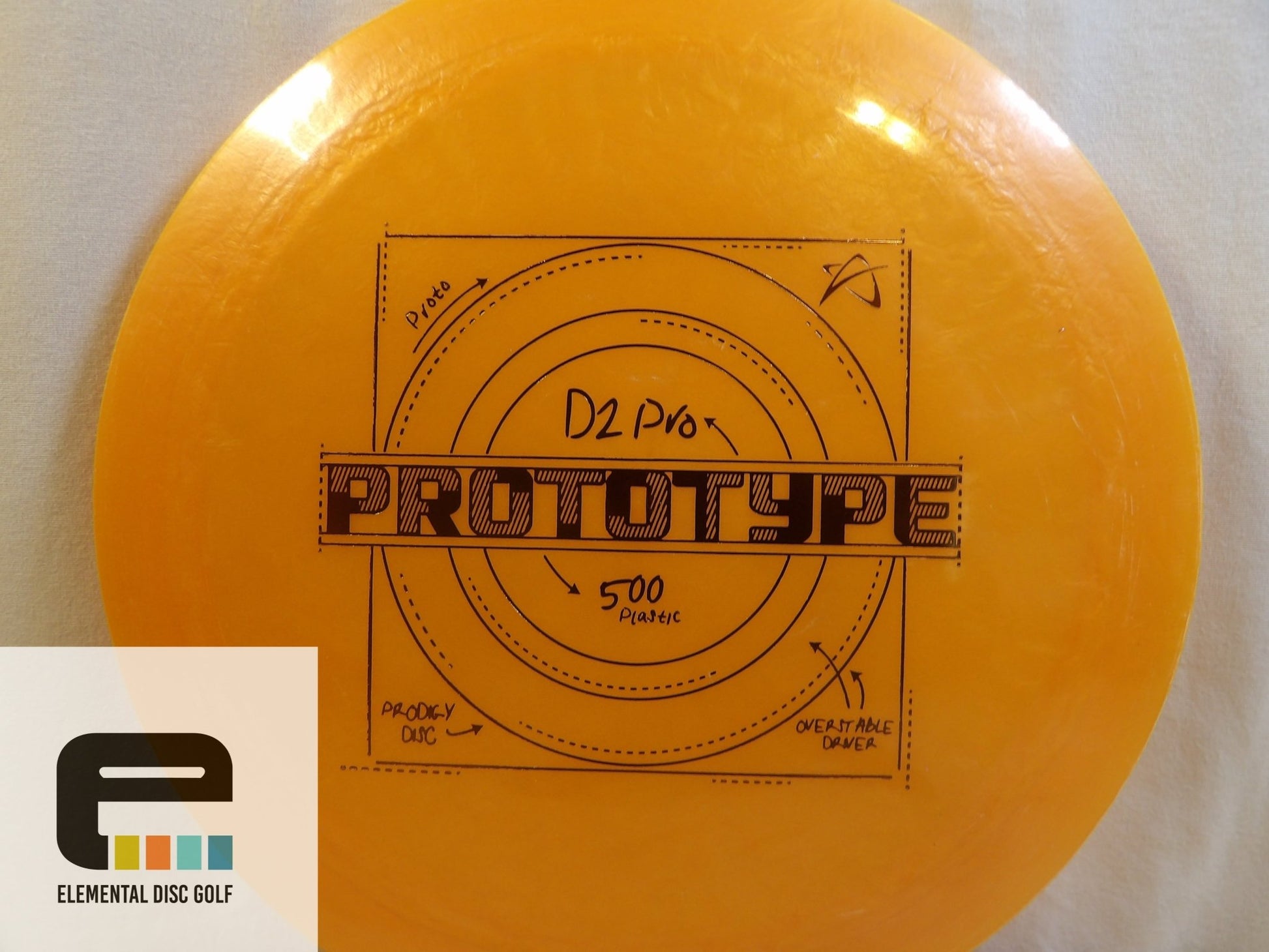 Prodigy 500 D2 Pro - Elemental Disc Golf
