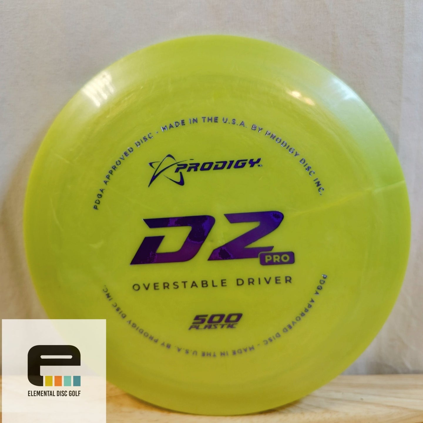 Prodigy 500 D2 Pro - Elemental Disc Golf