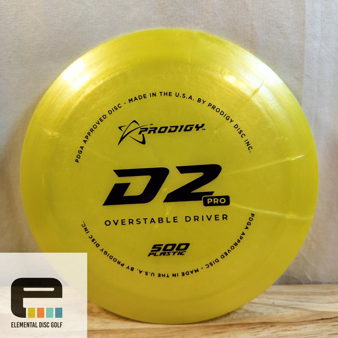 Prodigy 500 D2 Pro - Elemental Disc Golf