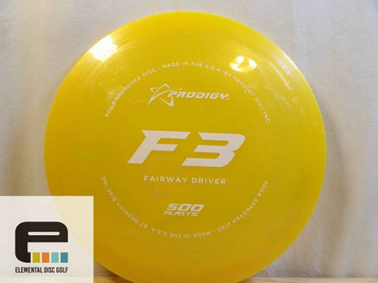 Prodigy 500 F3 ( 8 / 5 / -2 / 2 ) - Elemental Disc Golf