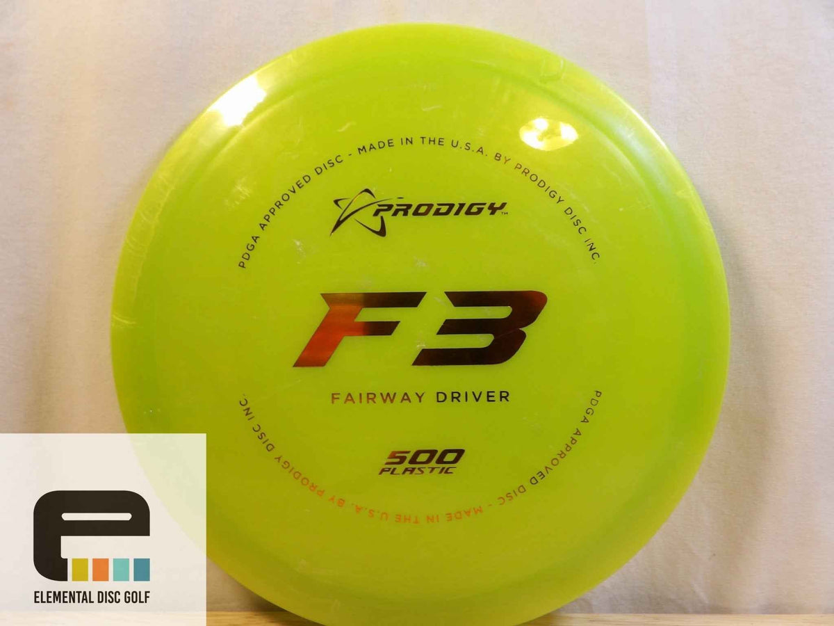 Prodigy 500 F3 ( 8 / 5 / -2 / 2 ) - Elemental Disc Golf