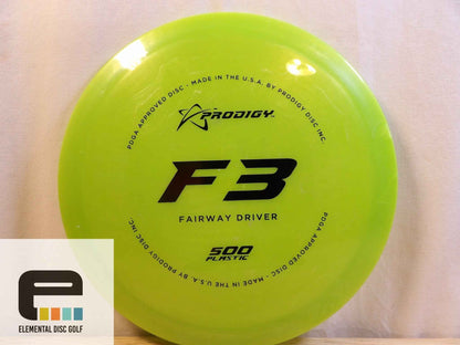 Prodigy 500 F3 ( 8 / 5 / -2 / 2 ) - Elemental Disc Golf
