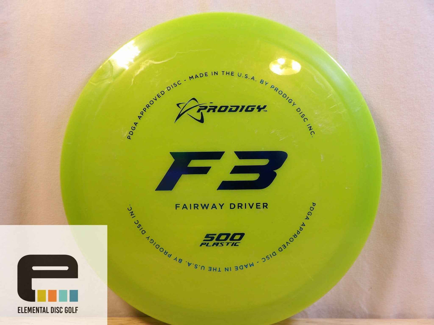 Prodigy 500 F3 ( 8 / 5 / -2 / 2 ) - Elemental Disc Golf