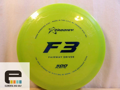 Prodigy 500 F3 ( 8 / 5 / -2 / 2 ) - Elemental Disc Golf