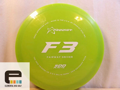 Prodigy 500 F3 ( 8 / 5 / -2 / 2 ) - Elemental Disc Golf